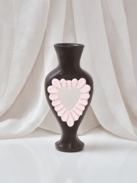 All Kinds for CENTÁ Mirrored Crystal Heart Vase