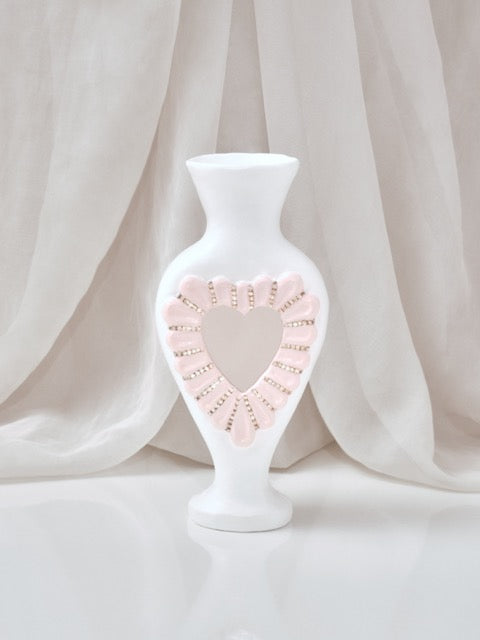 All Kinds for CENTÁ Mirrored Crystal Heart Vase