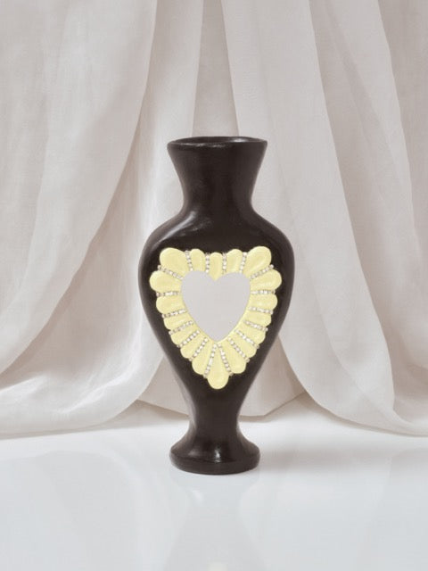 All Kinds for CENTÁ Mirrored Crystal Heart Vase